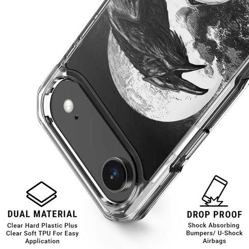 Alchemy Carta Poes Raven iPhone 17 Air Clear Case