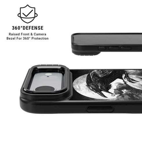 Alchemy Carta Poes Raven iPhone 17 Air Kickstand Case