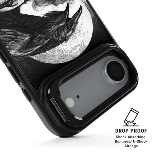 Alchemy Carta Poes Raven iPhone 17 Air Kickstand Case