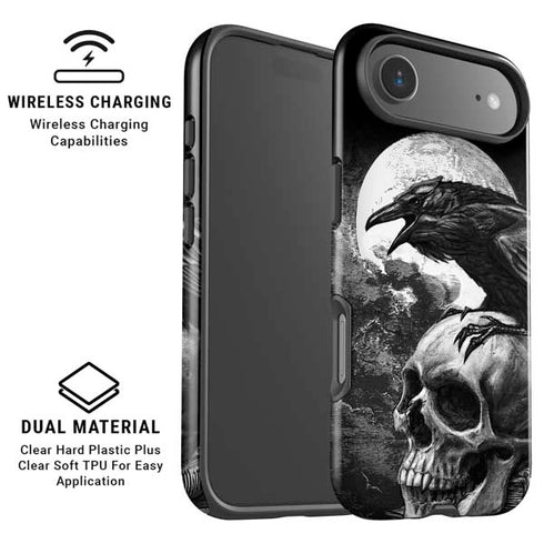 Alchemy Carta Poes Raven iPhone 17 Air Magsafe Impact Case