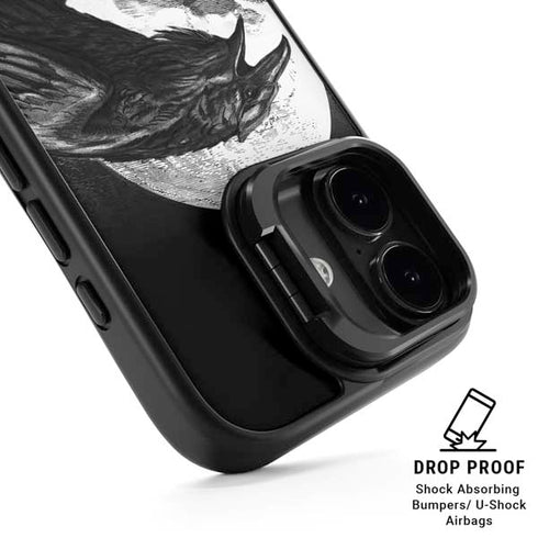Alchemy Carta Poes Raven iPhone 17 Kickstand Case