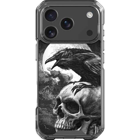 Alchemy Carta Poes Raven iPhone 17 Pro Clear Case