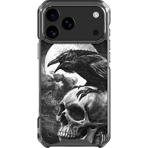 Alchemy Carta Poes Raven iPhone 17 Pro Max Clear Case