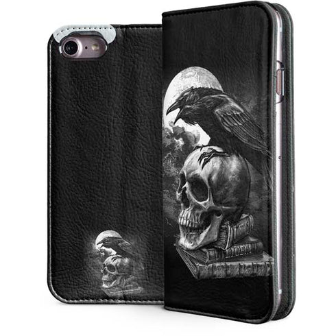 Alchemy Carta Poe's Raven iPhone 7 Folio Case