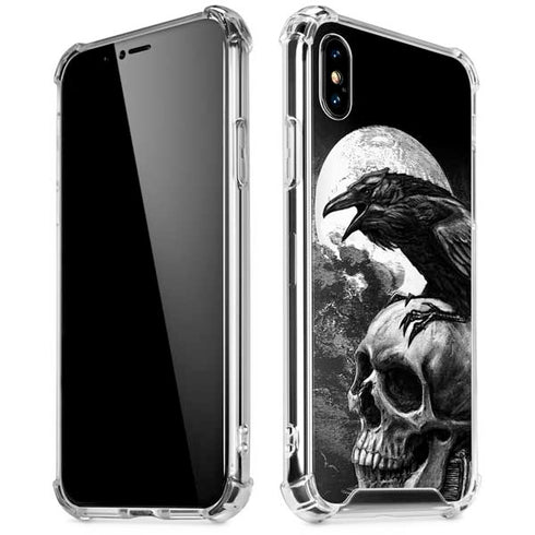 Alchemy Carta Poes Raven iPhone X/XS Clear Case