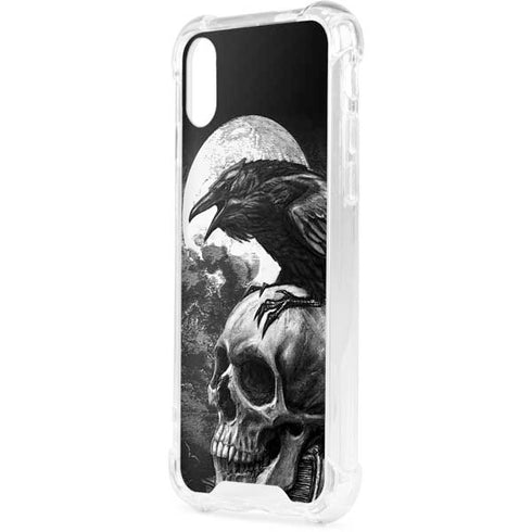 Alchemy Carta Poes Raven iPhone XS Clear Case