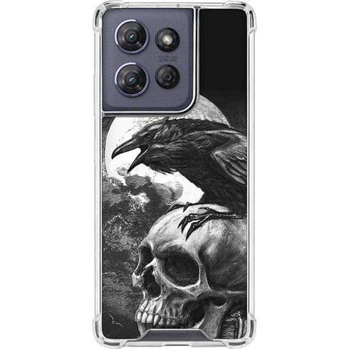 Alchemy Carta Poes Raven Moto G 5G (2025) Clear Case