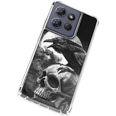 Alchemy Carta Poes Raven Moto G Stylus 5G (2025) Clear Case
