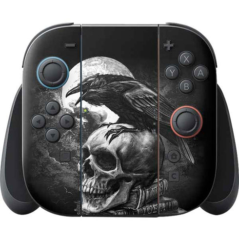 Alchemy Carta Poes Raven Nintendo Switch 2 (2025) Joy-Con Controller Skin