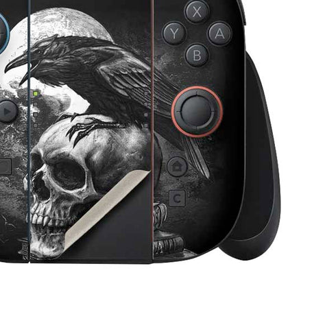 Alchemy Carta Poes Raven Nintendo Switch 2 (2025) Joy-Con Controller Skin