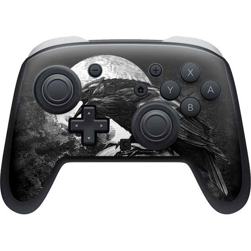 Alchemy Carta Poes Raven Nintendo Switch 2 (2025) Pro Controller Skin