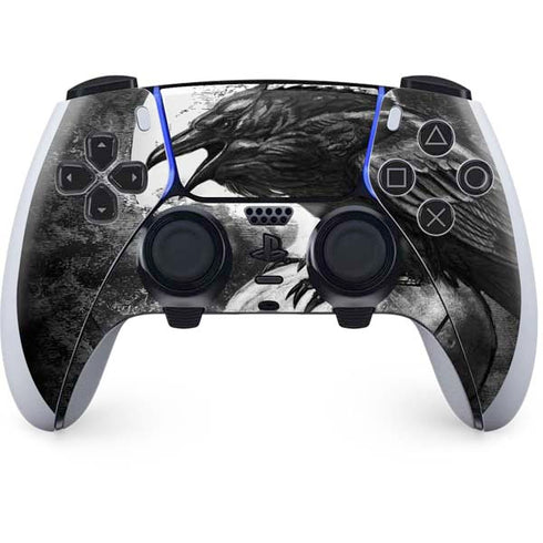 Alchemy Carta Poe's Raven PS5 DualSense Edge Pro Controller Skin