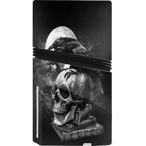 Alchemy Carta Poes Raven PS5 Pro Disk Console Skin