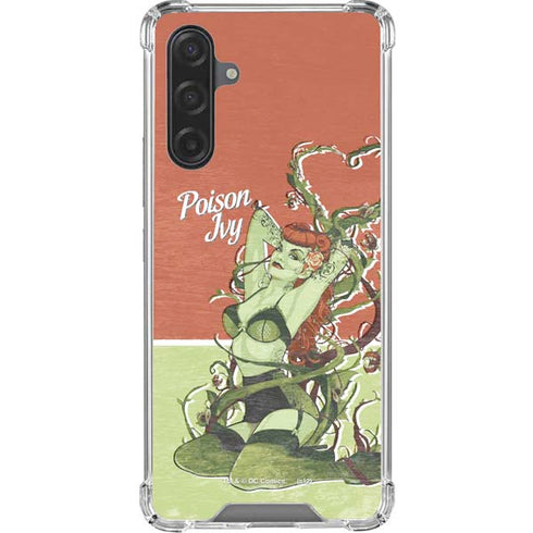 DC Comics Bombshells Poison Ivy Galaxy A17 Clear Case