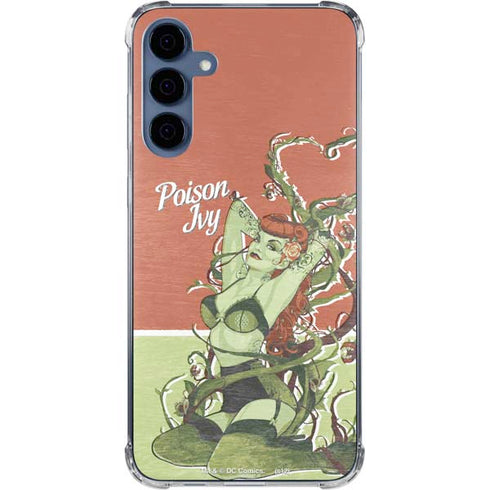 DC Comics Bombshells Poison Ivy Galaxy A35 5G Clear Case