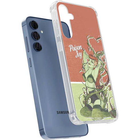 DC Comics Bombshells Poison Ivy Galaxy A35 5G Clear Case