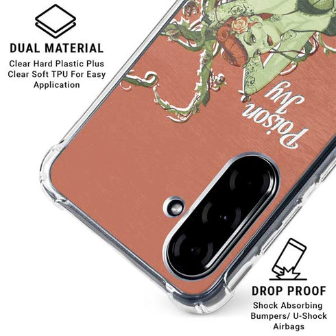 DC Comics Bombshells Poison Ivy Galaxy A36 5G Clear Case