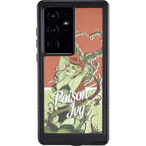 DC Comics Bombshells Poison Ivy Galaxy S24 Ultra Waterproof Case