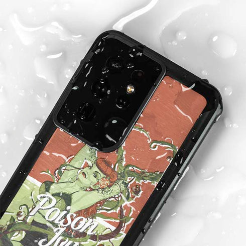 DC Comics Bombshells Poison Ivy Galaxy S24 Ultra Waterproof Case