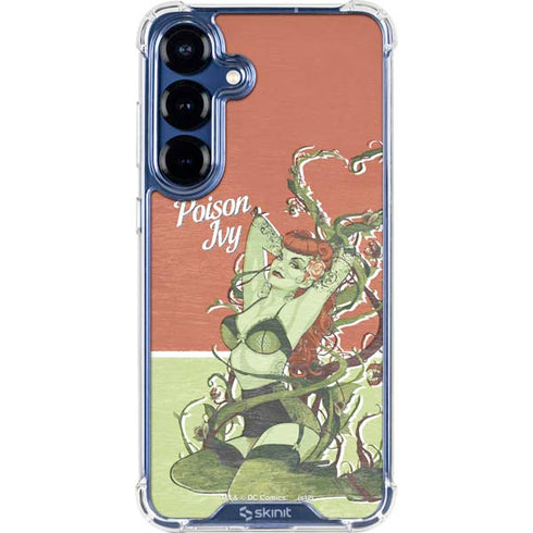 DC Comics Bombshells Poison Ivy Galaxy S25 FE Clear Case