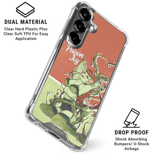 DC Comics Bombshells Poison Ivy Galaxy S26 Clear Case
