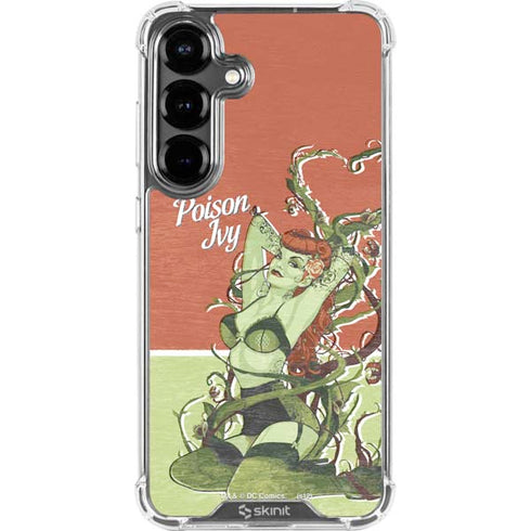 DC Comics Bombshells Poison Ivy Galaxy S26 Plus Clear Case