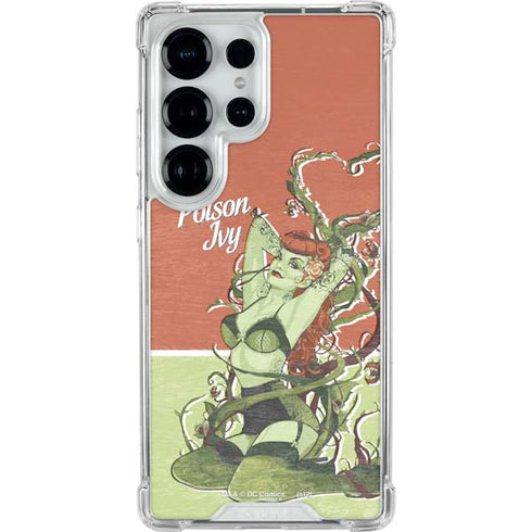 DC Comics Bombshells Poison Ivy Galaxy S26 Ultra Clear Case