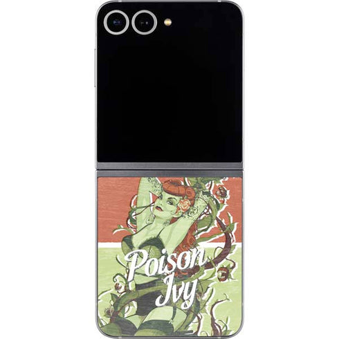 DC Comics Bombshells Poison Ivy Galaxy Z Flip6 Skin