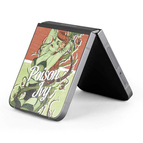 DC Comics Bombshells Poison Ivy Galaxy Z Flip6 Skin