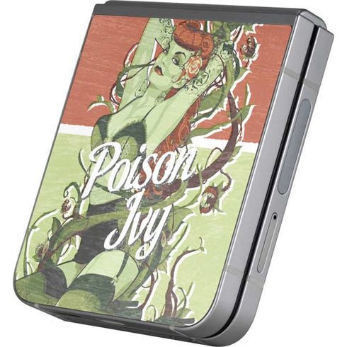 DC Comics Bombshells Poison Ivy Galaxy Z Flip6 Skin