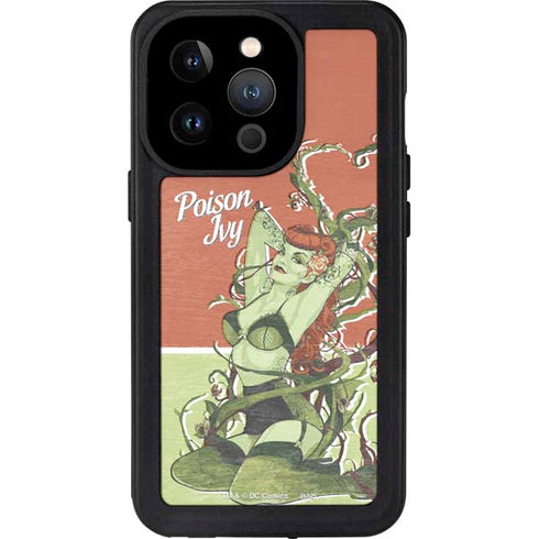 DC Comics Bombshells Poison Ivy iPhone 15 Pro Waterproof Case