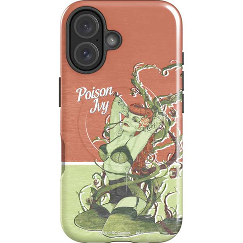 DC Comics Bombshells Poison Ivy iPhone 16 Magsafe Impact Case