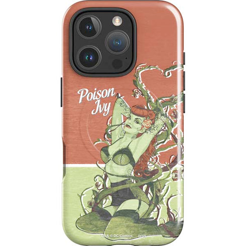 DC Comics Bombshells Poison Ivy iPhone 16 Pro Max Magsafe Impact Case