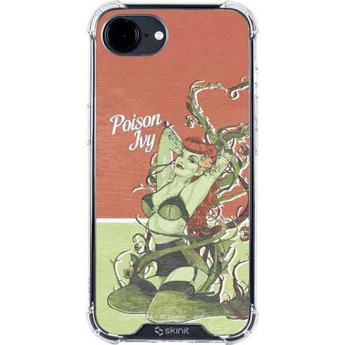 DC Comics Bombshells Poison Ivy iPhone 16e Clear Case