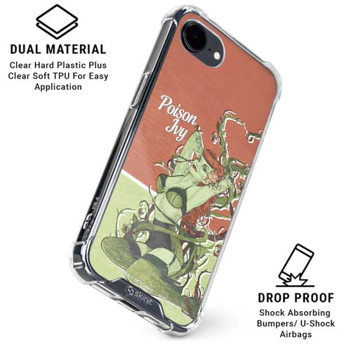 DC Comics Bombshells Poison Ivy iPhone 16e Clear Case