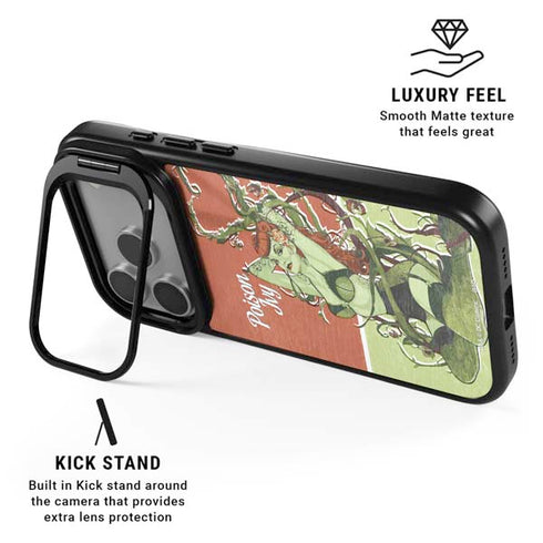 DC Comics Bombshells Poison Ivy iPhone 17 Pro Max Kickstand Case