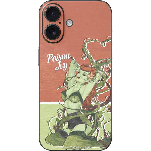 DC Comics Bombshells Poison Ivy iPhone 17 Skin