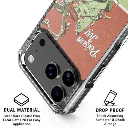 DC Comics Bombshells Poison Ivy iPhone 18 Pro Clear Case