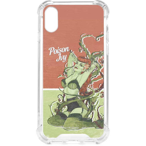 DC Comics Bombshells Poison Ivy iPhone XS Clear Case
