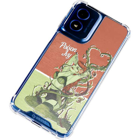 DC Comics Bombshells Poison Ivy Moto G Play 4G (2024) Clear Case