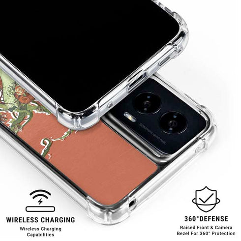 DC Comics Bombshells Poison Ivy Moto G Power 5G (2024) Clear Case