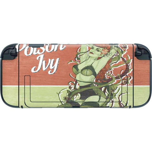 DC Comics Bombshells Poison Ivy Nintendo Switch 2 (2025) with Joy-Con Skin