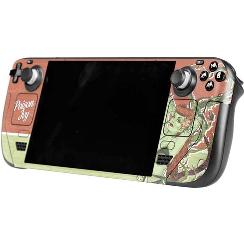 DC Comics Bombshells Poison Ivy Steam Deck Handheld Gaming Computer OLED Skin
