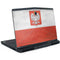 Poland Flag Distressed Dell Alienware Skin