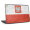 Poland Flag Distressed HP Chromebook Skin