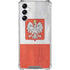 Poland Flag Distressed Gabb Phone 4 Clear Case