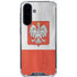 Poland Flag Distressed Galaxy A36 5G Clear Case