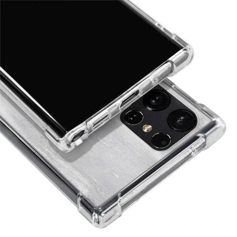 Poland Flag Distressed Galaxy S23 Ultra Clear Case