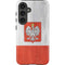 Poland Flag Distressed Galaxy S25 Impact Case