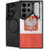 Poland Flag Distressed Galaxy S24 Ultra Kickstand Case